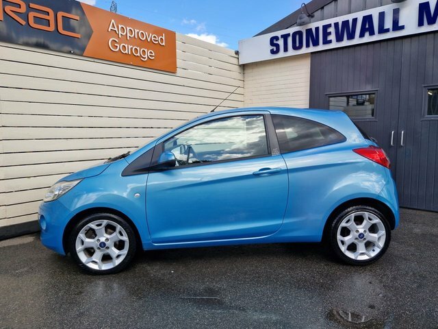 Ford KA 1.2 Zetec Hatchback Euro 5 S S Blue #5