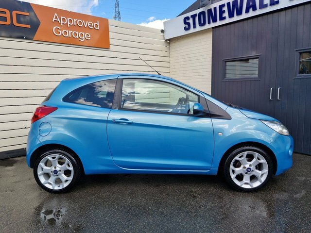 Ford KA 1.2 Zetec Hatchback Euro 5 S S Blue #4