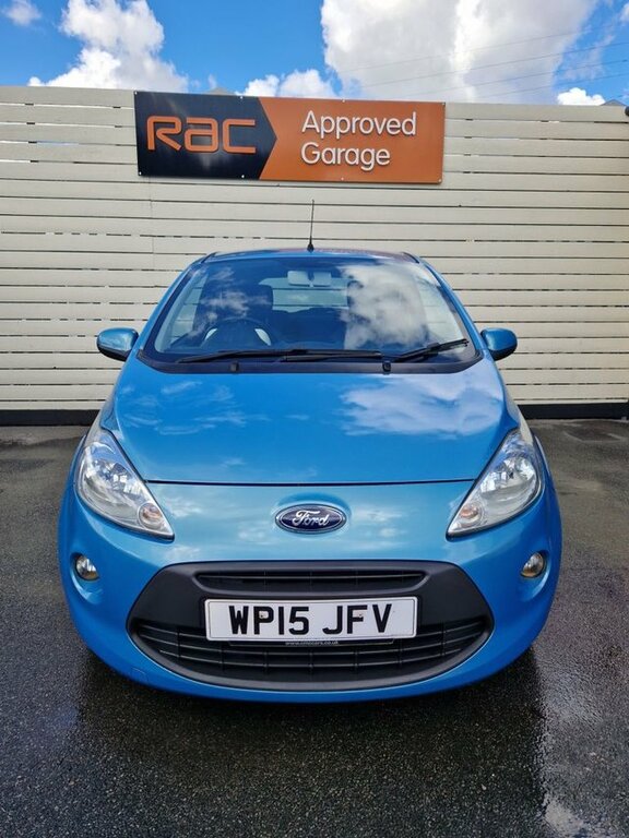 Ford KA 1.2 Zetec Hatchback Euro 5 S S Blue #2