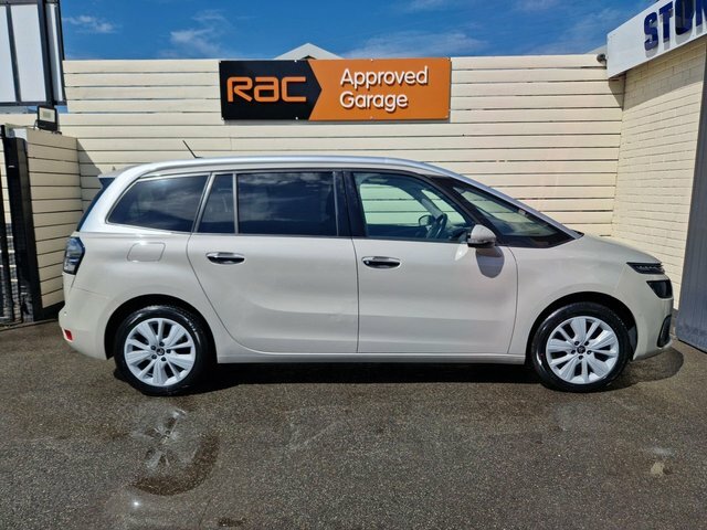 Citroen Grand C4 Picasso 1.6 Bluehdi Flair Mpv Euro 6 S SK67DNY Beige #4