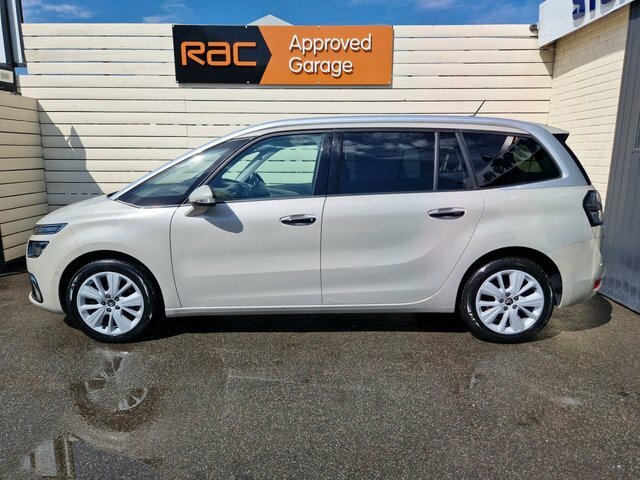 Citroen Grand C4 Picasso 1.6 Bluehdi Flair Mpv Euro 6 S SK67DNY Beige #5