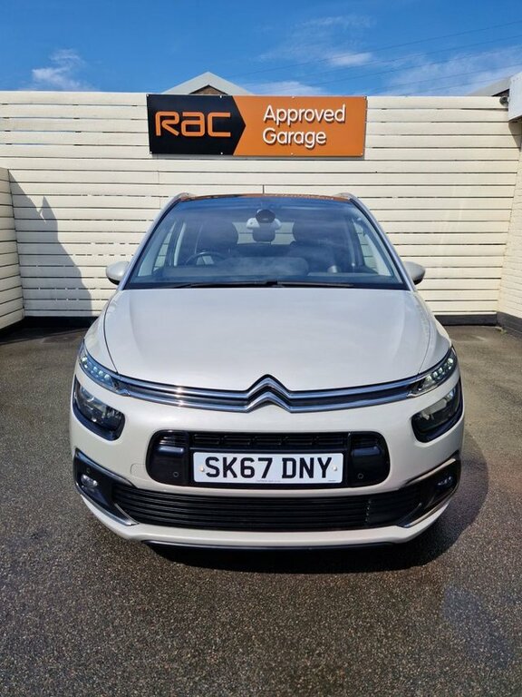 Citroen Grand C4 Picasso 1.6 Bluehdi Flair Mpv Euro 6 S SK67DNY Beige #2