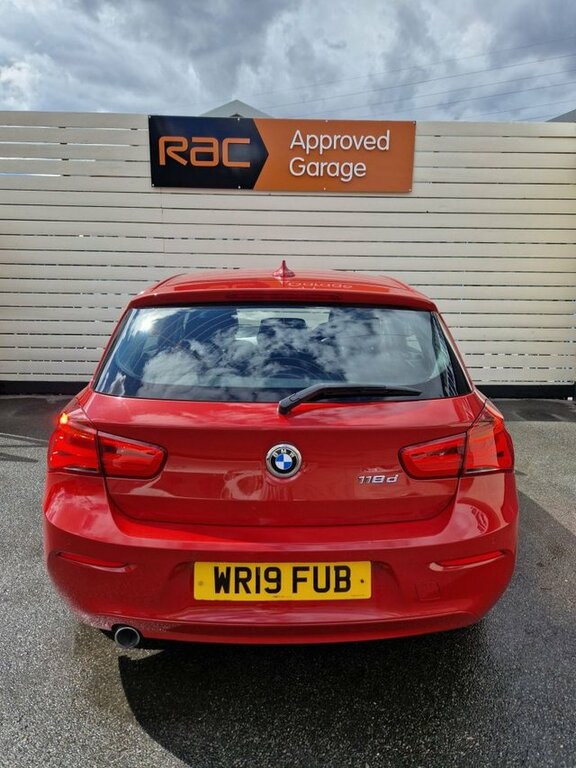 BMW 1 Series 2.0 118D Se Hatchback Euro 6 S S Red #3