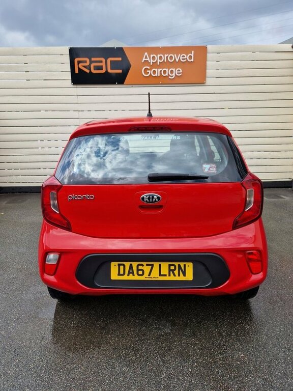 Kia Picanto 1.0 1 Hatchback Euro 6 66 Bhp Red #3