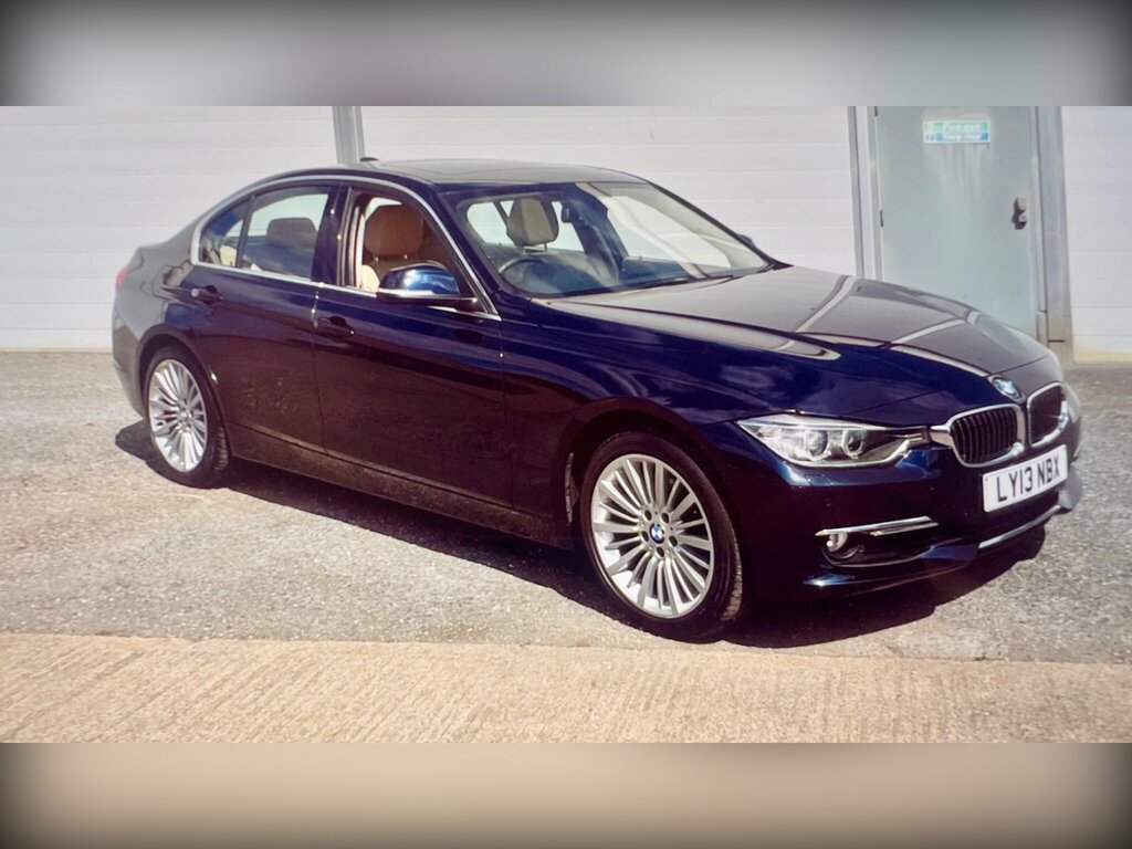 BMW 3 Series 2.0 320I Luxury Saloon Xdrive Euro Blue #4
