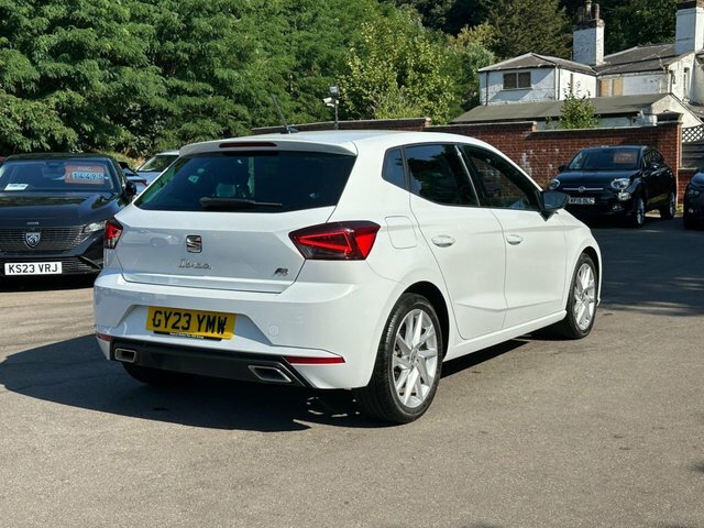 Seat Ibiza 1.0 Tsi Fr Hatchback White #6