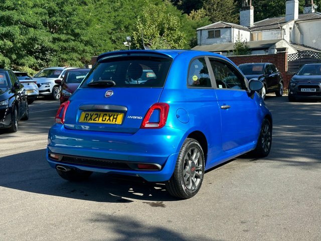 Fiat 500 1.0 Mhev Sport Hatchback Blue #6