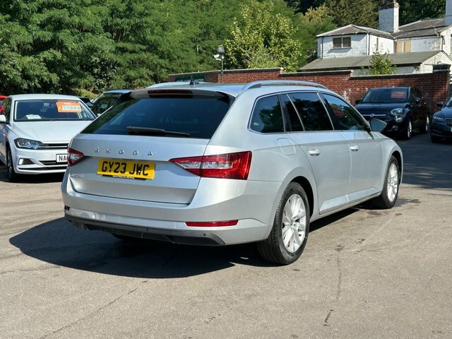 Skoda Superb 1.5 Tsi Act Se Silver #6