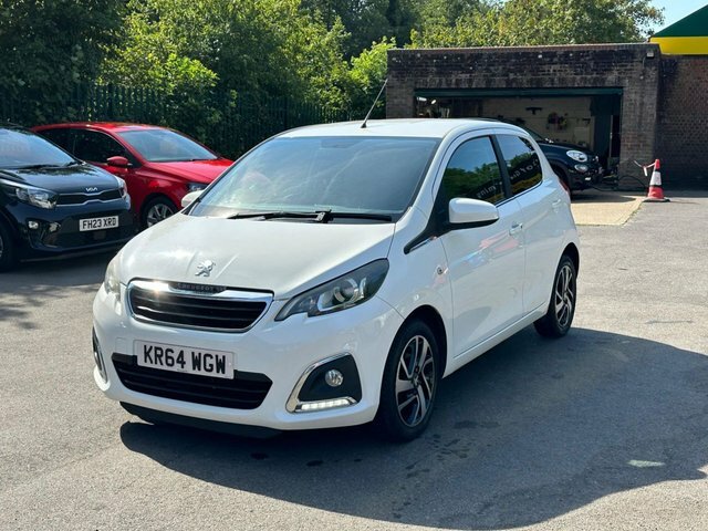 Peugeot 108 1.2 Vti Puretech Allure White #3