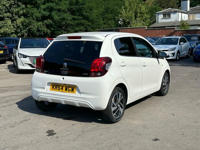 Peugeot 108 1.2 Vti Puretech Allure White #6
