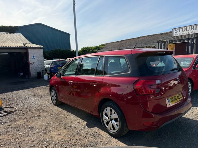 Citroen Grand C4 Picasso 1.6 Bluehdi Vtr Mpv Red #5