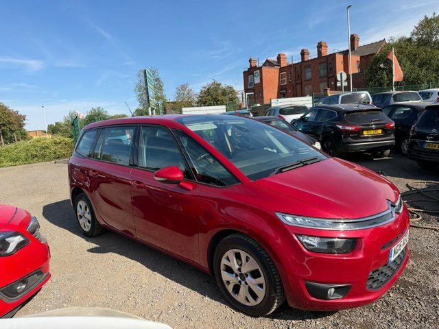 Citroen Grand C4 Picasso 1.6 Bluehdi Vtr Mpv Red #2