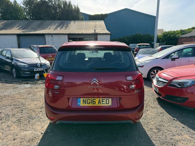 Citroen Grand C4 Picasso 1.6 Bluehdi Vtr Mpv Red #4