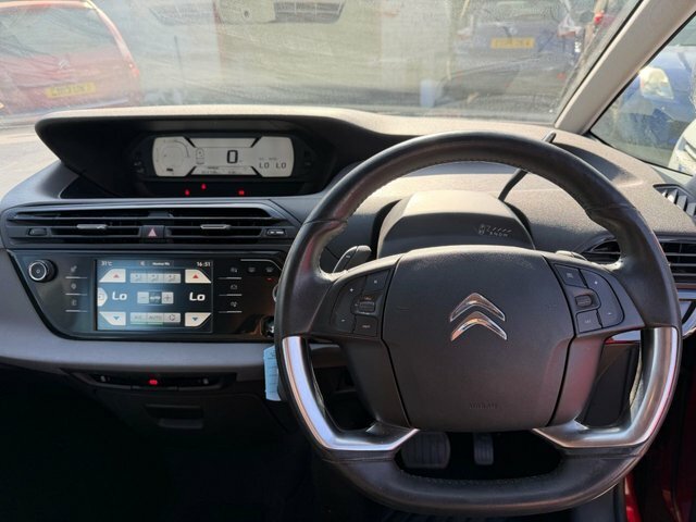 Citroen Grand C4 Picasso 1.6 Bluehdi Vtr Mpv Red #6