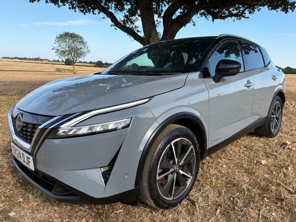 Nissan Qashqai 1.5 H E-power Tekna Suv Hybrid Eur OV24DJF Grey #3