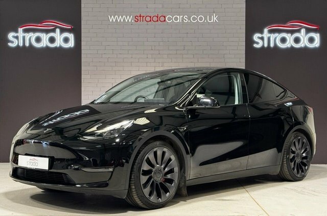 Tesla Model Y Motor Performance Suv GF23KRD Black #3