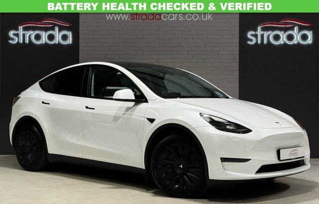 Tesla Model Y Motor Long Range Suv White