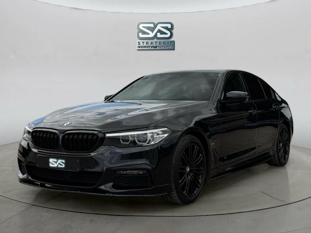 BMW 5 Series 2L M Sport FJ19UOG Black #4