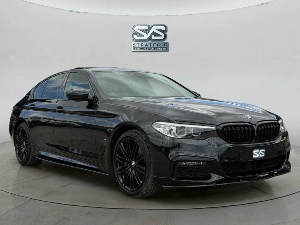 BMW 5 Series 2L M Sport FJ19UOG Black #3