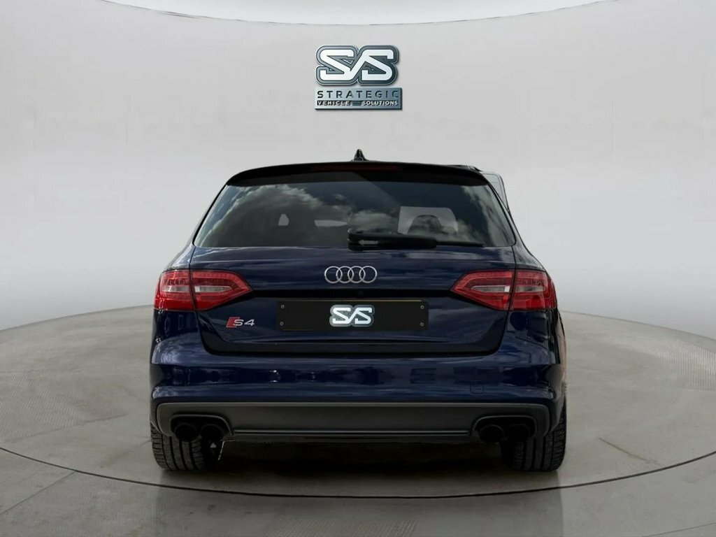 Audi S4 3L Black Edition Blue #5