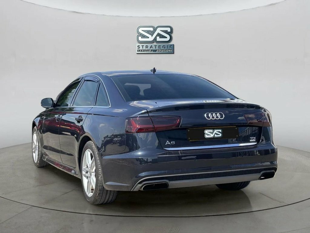Audi A6 Saloon 2L S Line Blue #6