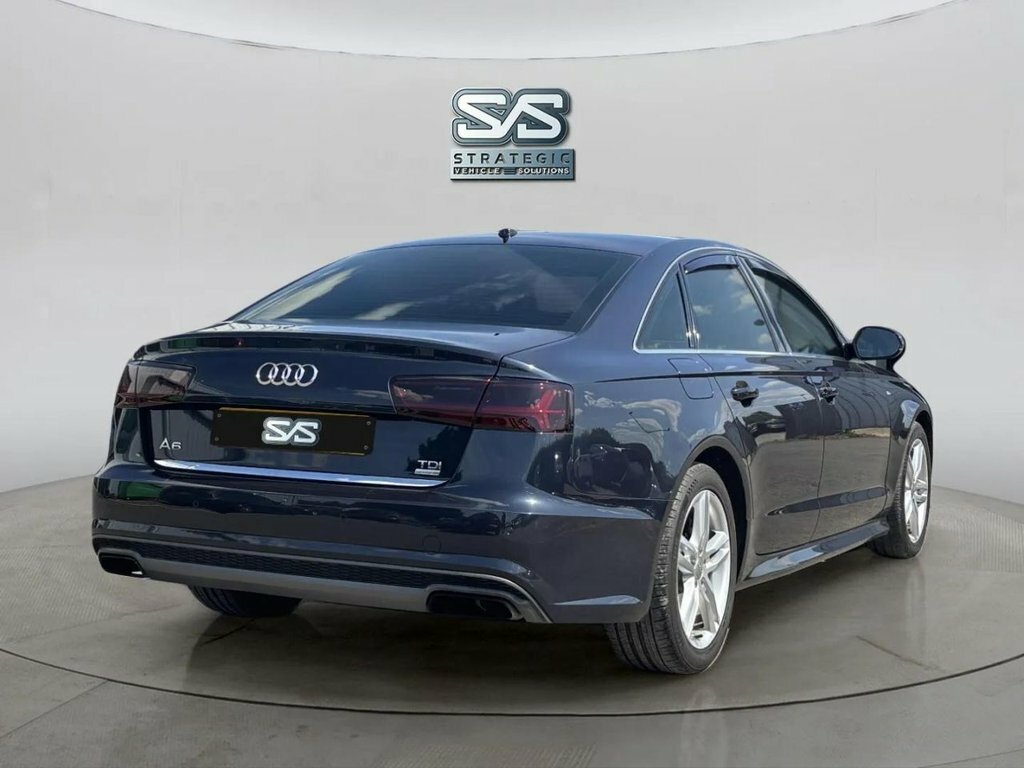 Audi A6 Saloon 2L S Line Blue #4