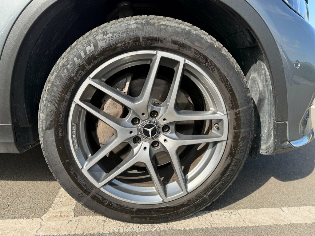 Mercedes-Benz GLC Class Mercedes 250D 4Matic Amg Line 9G-tronic Estate Silver #24