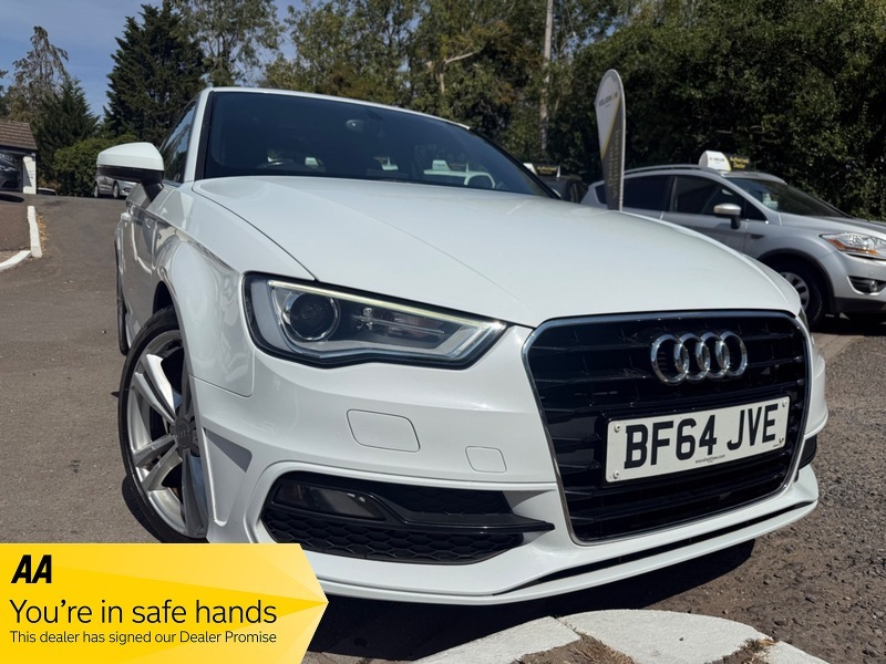 Audi A3 Tfsi S Line White #2