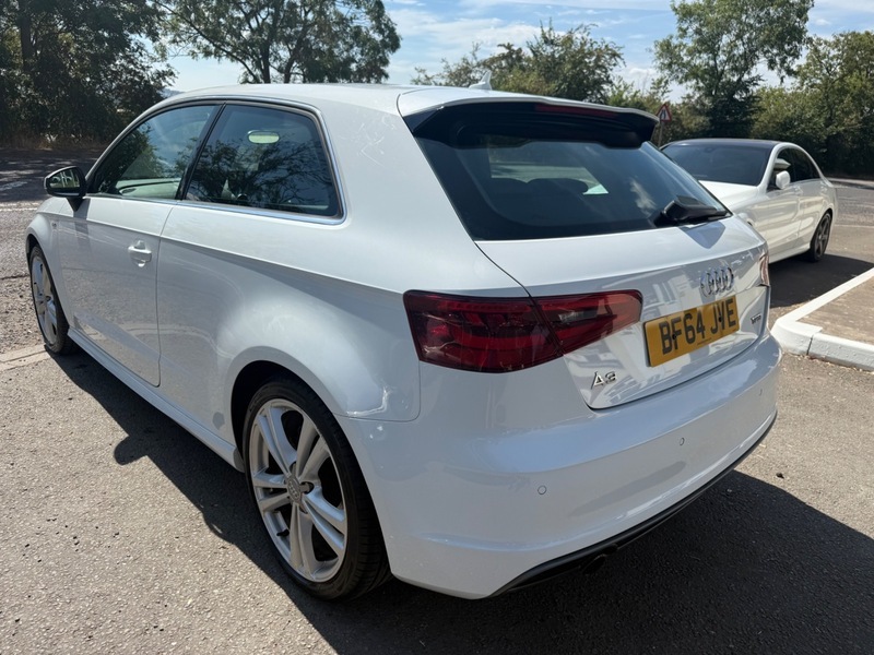 Audi A3 Tfsi S Line White #5