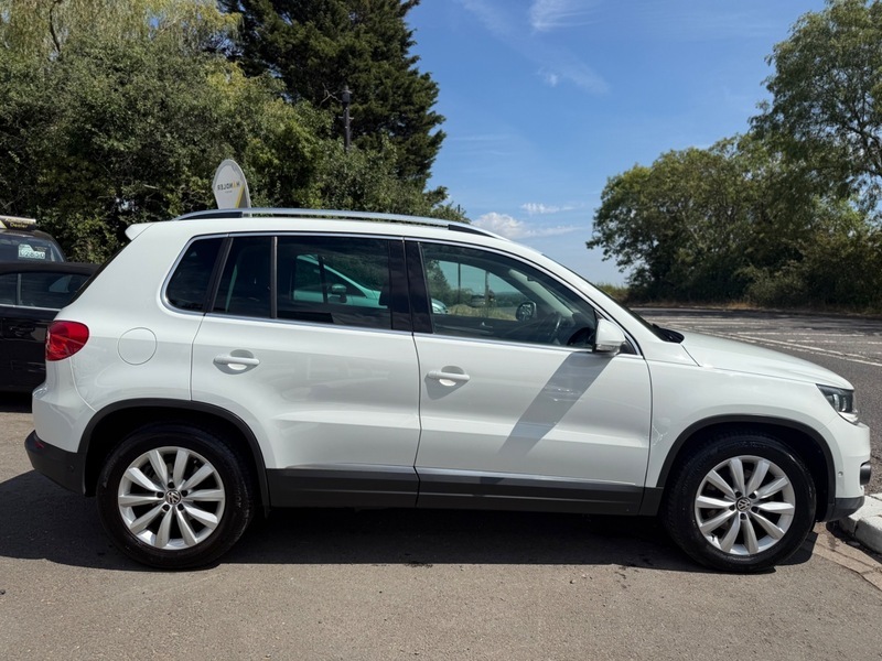 Volkswagen Tiguan Match Tdi Bluemotion Technology White #5