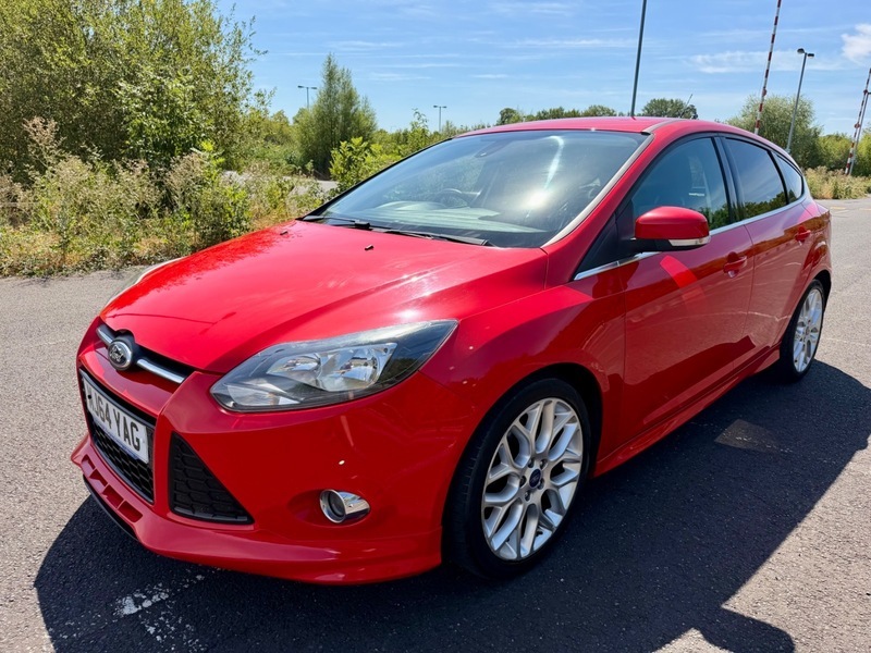 Ford Focus Zetec S Tdci Red #3