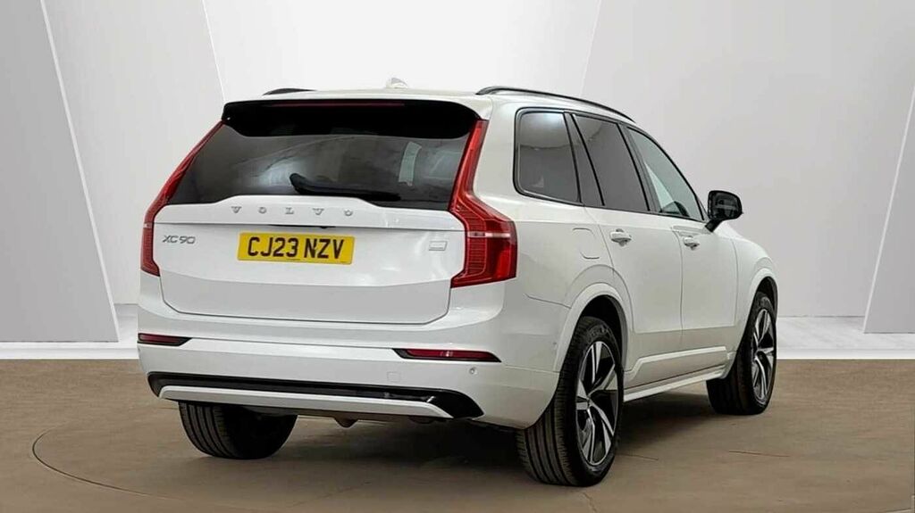 Volvo XC90 Recharge Plus, T8 Awd Plug-in Hybrid, White #5