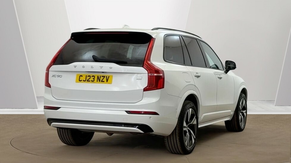 Volvo XC90 Recharge Plus, T8 Awd Plug-in Hybrid, White #6