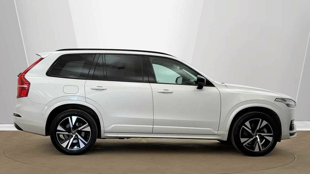 Volvo XC90 Recharge Plus, T8 Awd Plug-in Hybrid, White #4