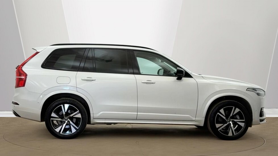 Volvo XC90 Recharge Plus, T8 Awd Plug-in Hybrid, White #3