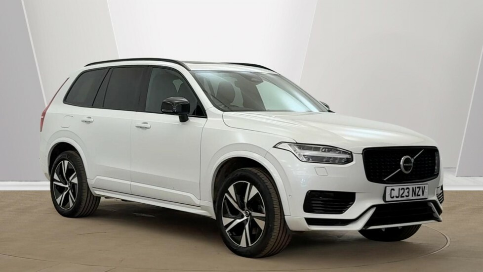 Volvo XC90 Recharge Plus, T8 Awd Plug-in Hybrid, White