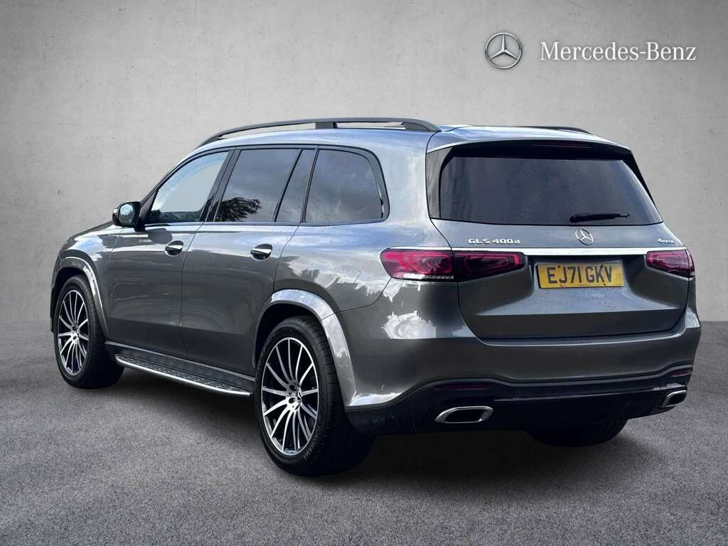 Mercedes-Benz GLS Class 400D 4Matic Night Ed 9G-tronic 2021 Grey #3