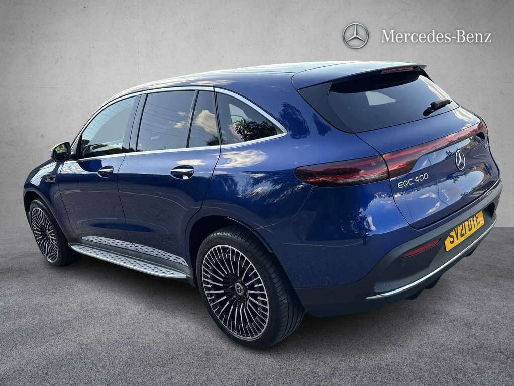 Mercedes-Benz EQC 400 300Kw Amg Line Premium 80Kwh 2021 SV21DYE Blue #2