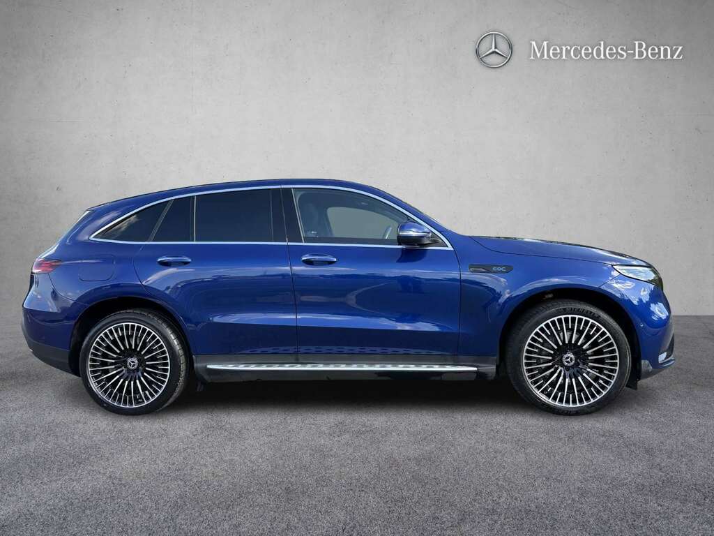 Mercedes-Benz EQC 400 300Kw Amg Line Premium 80Kwh 2021 SV21DYE Blue #4