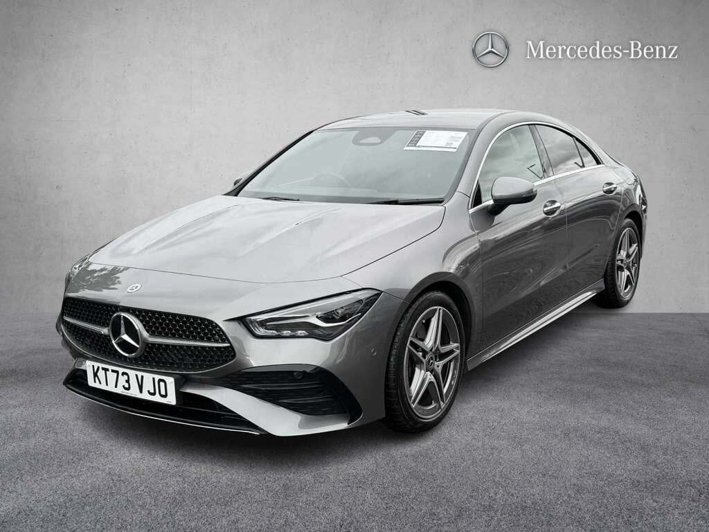 Mercedes-Benz CLA Class 220D Amg Line Executive Tip 2023 Grey #3
