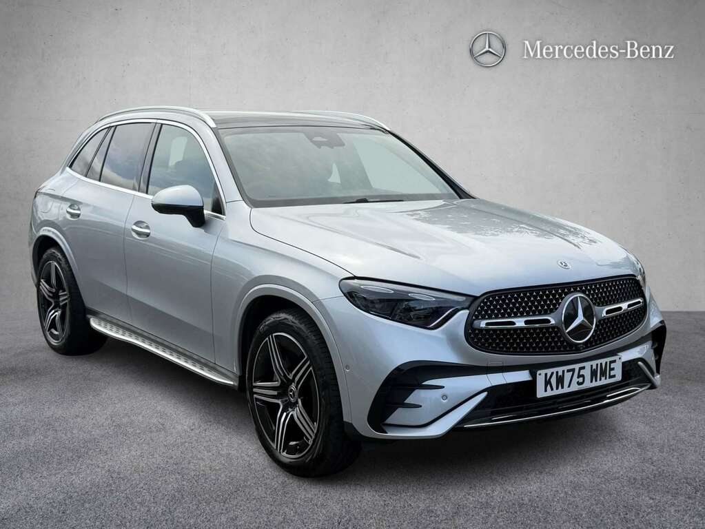 Mercedes-Benz GLC Class 300D 4Matic Amg Line Prem Pan 9G-tronic 2026 KW75WME Silver