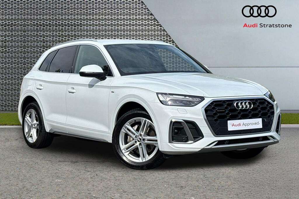 Audi Q5 45 Tfsi Quattro S Line S Tronic 2021 SO21UNX White