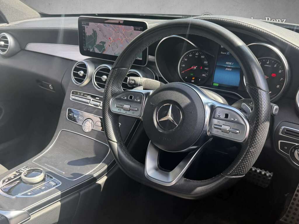 Mercedes-Benz C Class C200 Amg Line 9G-tronic 2019 HT19KMU Grey #4