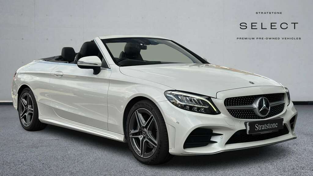 Mercedes-Benz C Class C200 Amg Line 9G-tronic 2019 WD68SZC White