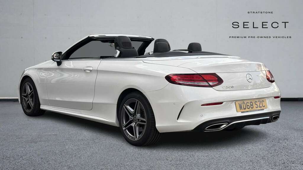Mercedes-Benz C Class C200 Amg Line 9G-tronic 2019 WD68SZC White #3