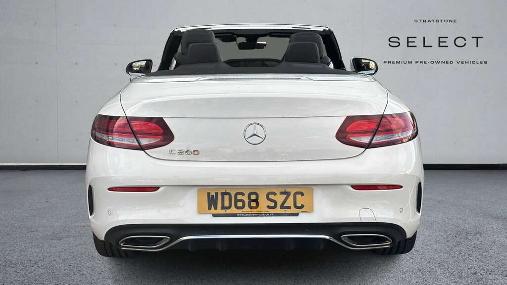 Mercedes-Benz C Class C200 Amg Line 9G-tronic 2019 WD68SZC White #4