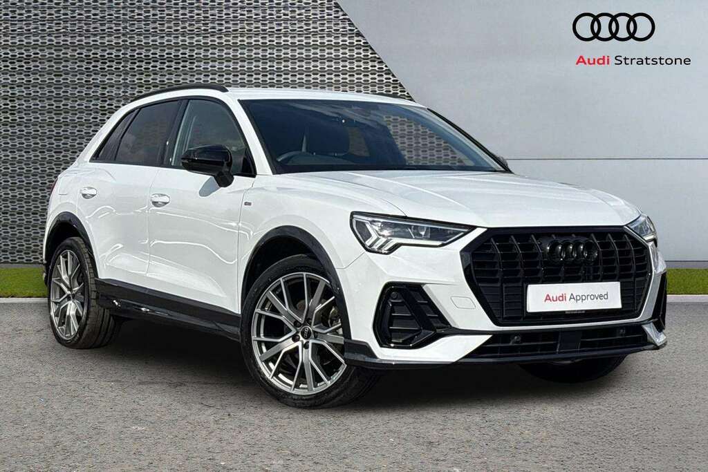 Audi Q3 35 Tfsi Black Edition S Tronic 20 Alloy 202 LV74NFU White