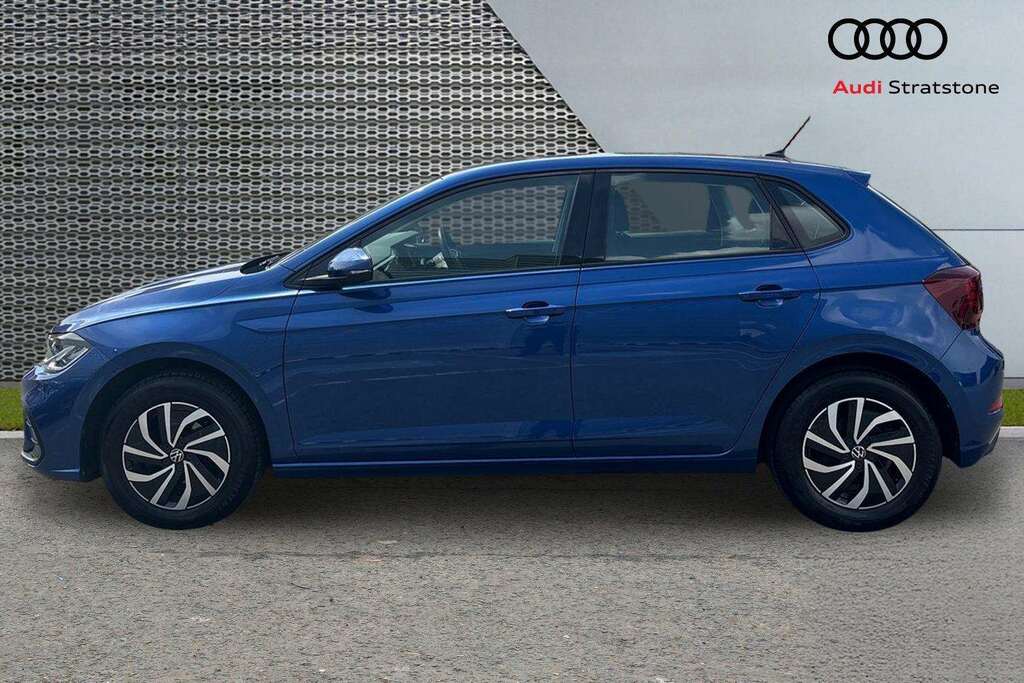 Volkswagen Polo 1.0 Tsi Life Dsg 2022 LS22BDF Blue #4