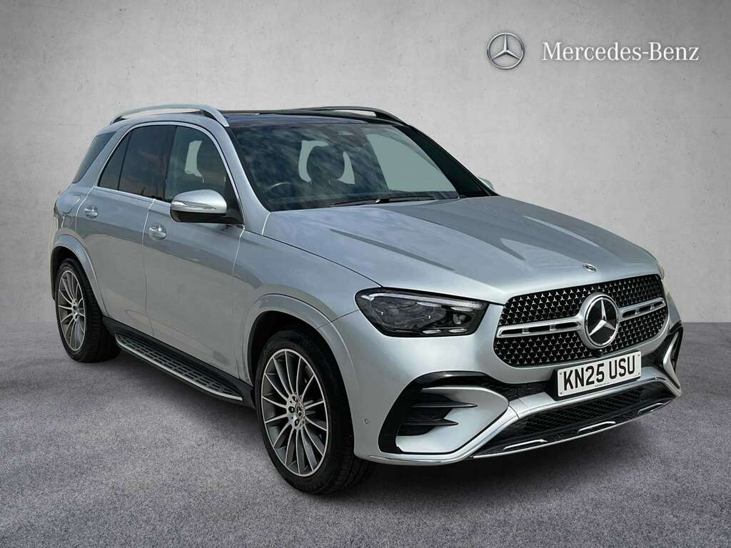 Mercedes-Benz GLE Class 450D 4Matic Amg Line Prem 9G-tronic 7 St 202 KN25USU Silver