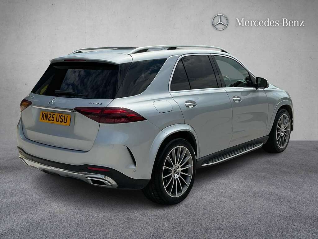 Mercedes-Benz GLE Class 450D 4Matic Amg Line Prem 9G-tronic 7 St 202 KN25USU Silver #4